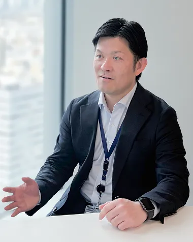 リテール営業1部関東エリアグループ長Y・Mのインタビューイメージ