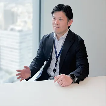 リテール営業1部関東エリアグループ長Y・Mのインタビューイメージ