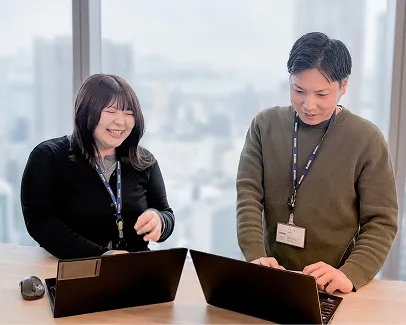 インタビュー写真