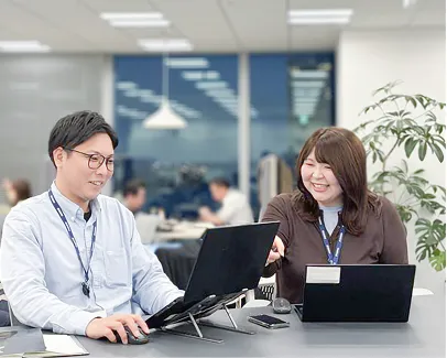 インタビュー写真