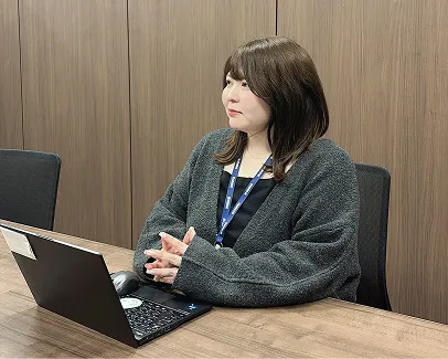 インタビュー写真